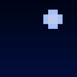Full Moon (2021). 32x32 Pixel Grid.